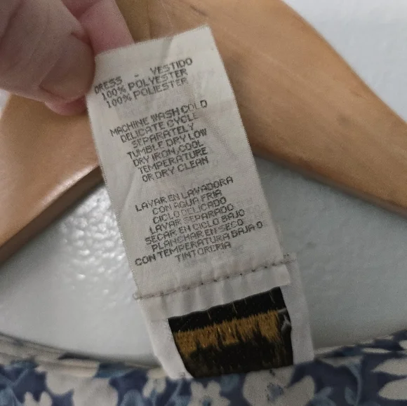 Vtg 90s JR BENTLEY Floral Midi Maxi Dress Sz 9/10 Cottagecore Prairie Homestead - Picture 4 of 12